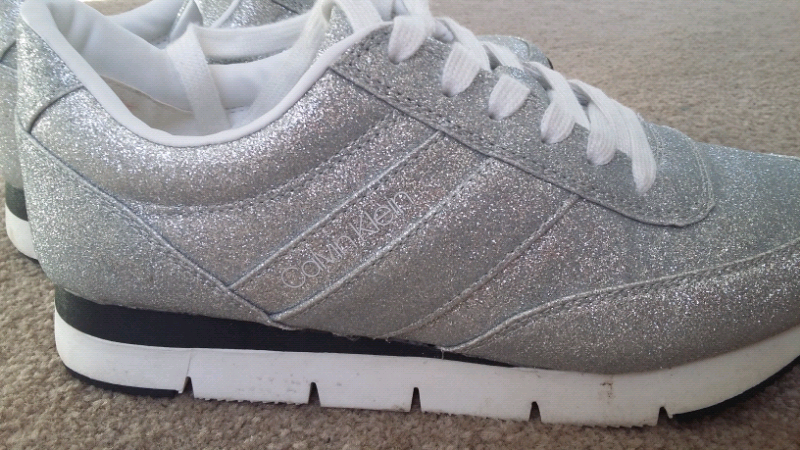 calvin klein trainers ladies